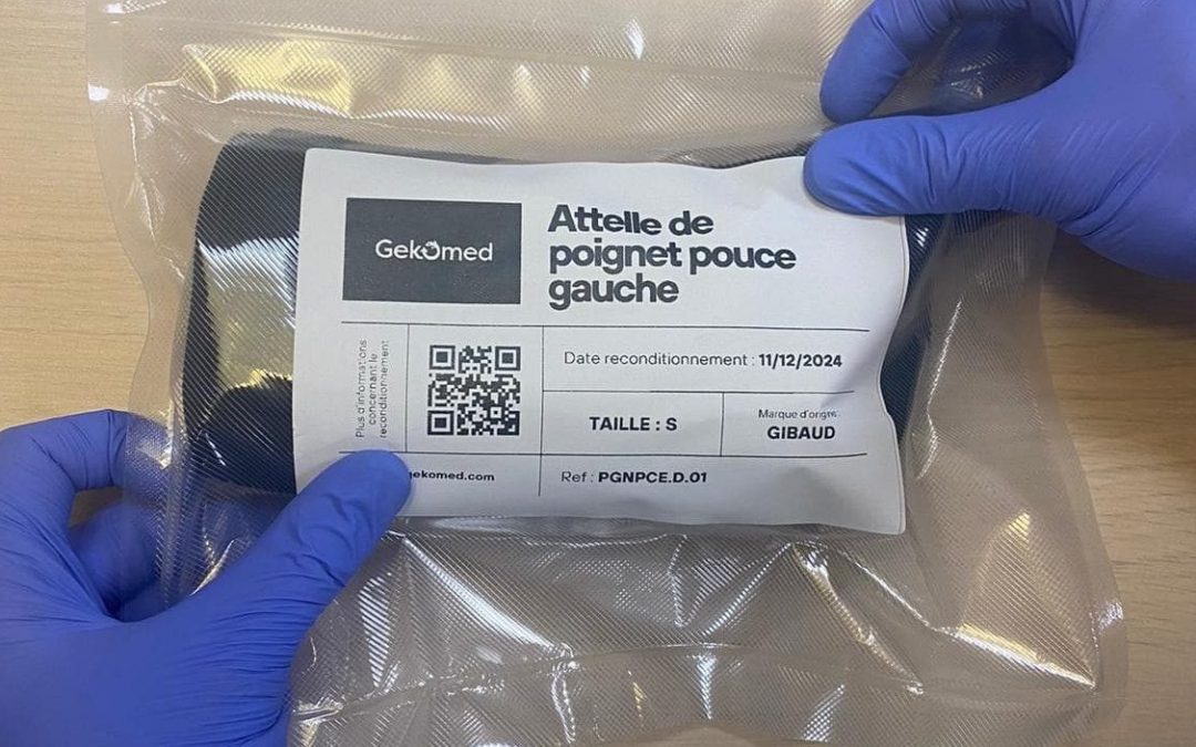 Attelle reconditionnée : est-ce aussi sûre qu’une attelle neuve ? | Gekomed