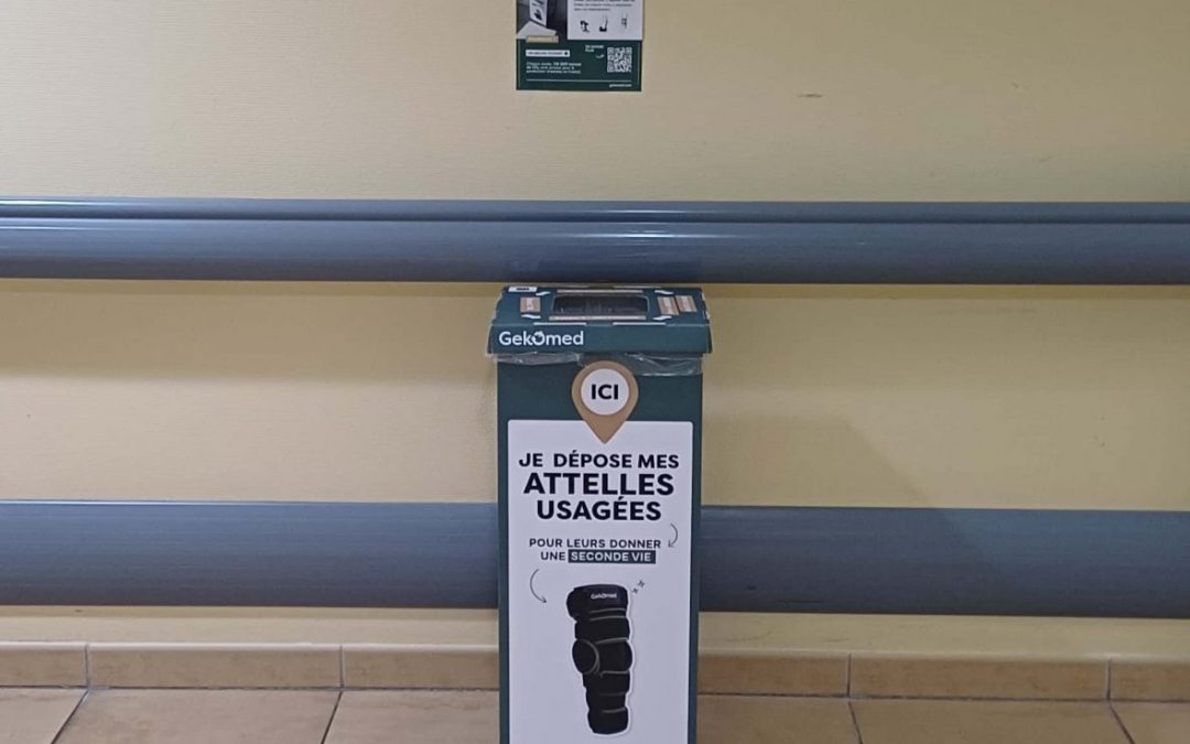 Comment installer une borne de collecte d’attelles dans votre établissement ? | Gekomed