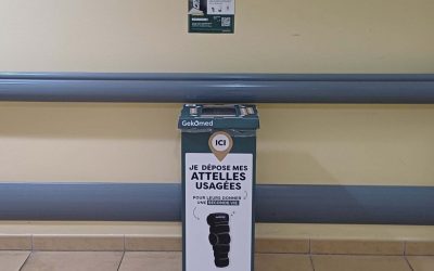 Comment installer une borne de collecte d’attelles dans votre établissement ? | Gekomed